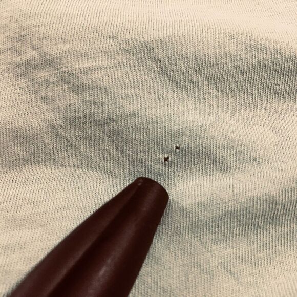 Jarbo Womens Thin Peru Cardigan Sweater Size M 38 Teal Blue Green‎ Tiered Ruched - Picture 9 of 12